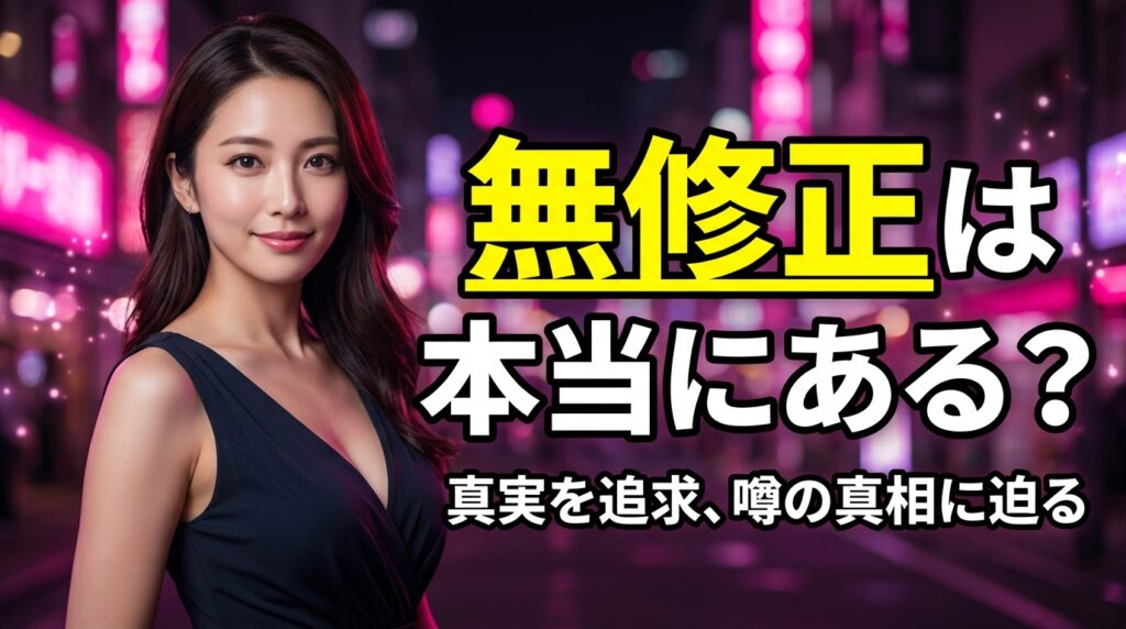 今井ゆうひの無修正は本当にある？