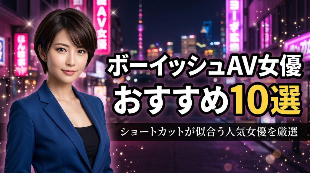 ボーイッシュAV女優おすすめ10選！ショートカットが似合う人気女優と作品を厳選【2026年最新】