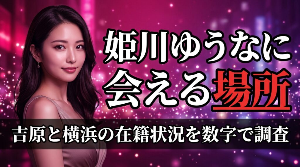 姫川ゆうなはソープ・風俗で会える？吉原と横浜の在籍を数字で検証【2026年最新】