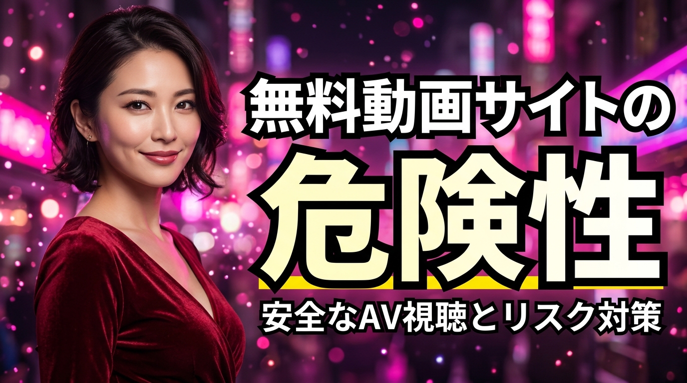 安全なAV・エロ動画の見方！無料サイトの危険性と0円で安心して観る方法【2026年最新】