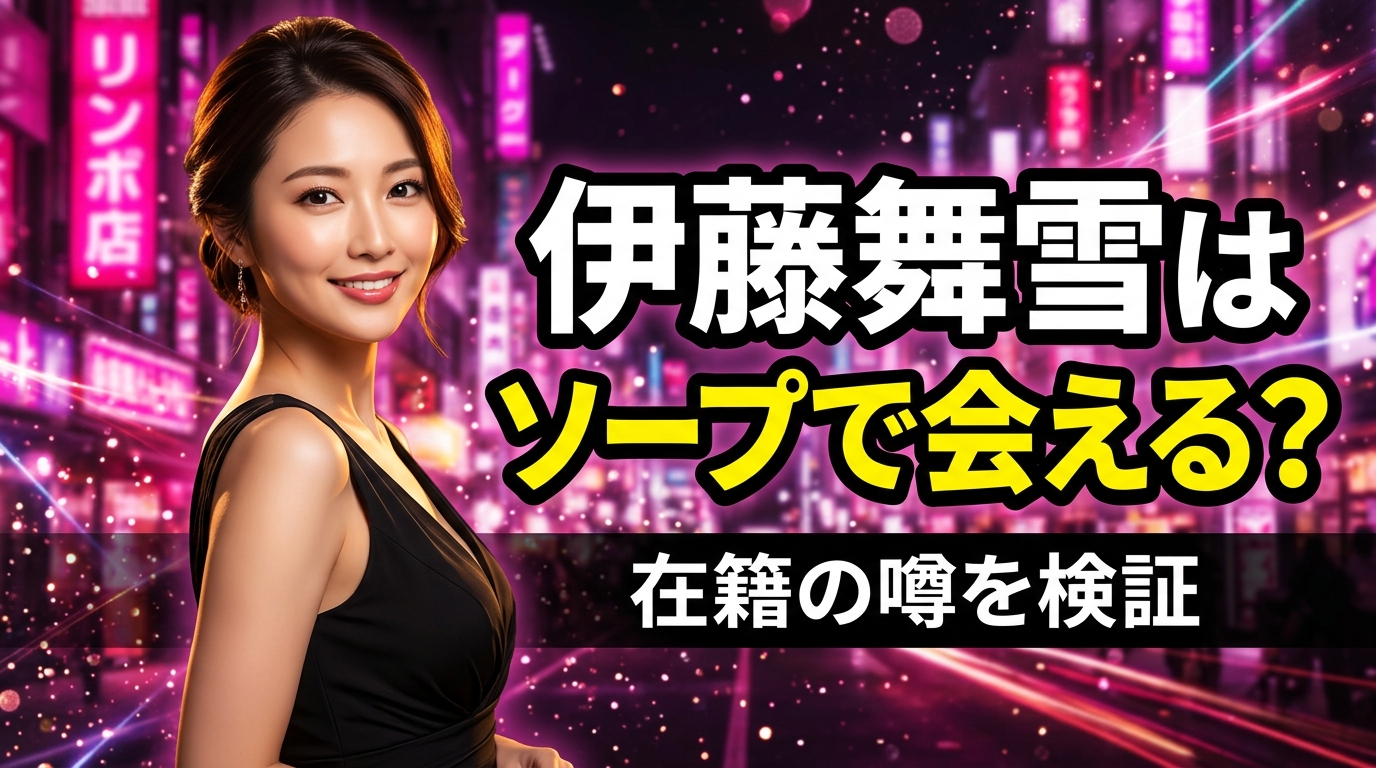 伊藤舞雪はソープ・風俗で会える？川崎の高級ソープ在籍の噂を店の記録で検証！【2026年最新】