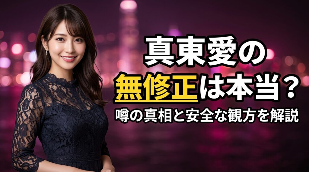 真東愛の無修正・流出は本当？FC2個人撮影の噂の真相と本人を安全に観る方法【2026年最新】
