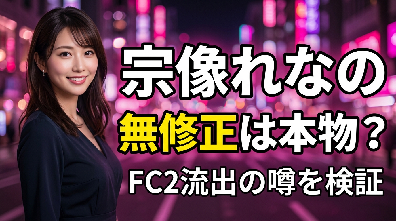 宗像れなの無修正・FC2流出は本物？噂の根拠と本人を安全に観る方法【2026年最新】