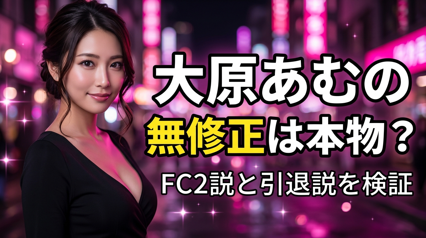 大原あむの無修正・流出動画は本物?FC2説と引退の真相を検証【2026年最新】