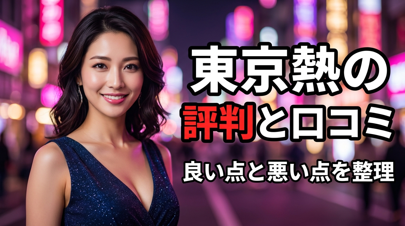 東京熱（TOKYO-HOT）のレビュー！評判・口コミから分かる今の実力と注意点【2026年最新】